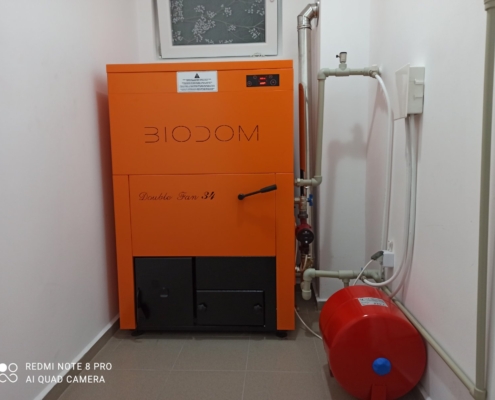 Котел на пелети BIODOM 27С4 34 kW